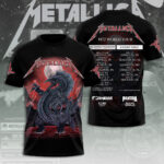 Metallica Tour 2026 3D Apparel - TANTN18750