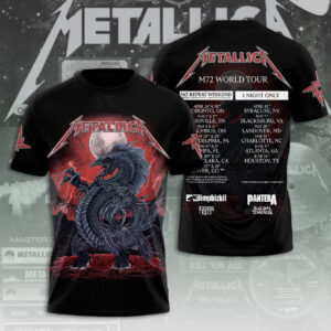 Metallica Tour 2026 3D Apparel - TANTN18750