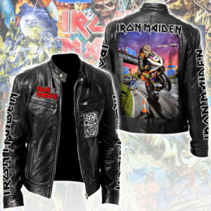 Iron Maiden Motorcycle Leather Jacket - TANTN18796