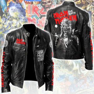 Iron Maiden Motorcycle Leather Jacket - TANTN18793