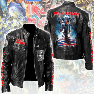 Iron Maiden Motorcycle Leather Jacket - TANTN18794