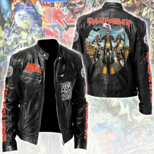 Iron Maiden Motorcycle Leather Jacket - TANTN18795
