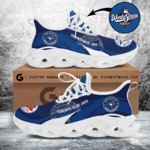 Toronto Blue Jays WinCraft 2025 American League Champions Max Soul Sneaker - TANTN18802