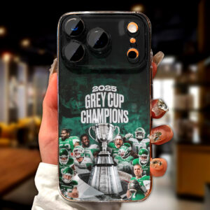 Saskatchewan Roughriders 2025 Grey Cup Champions Phone Case – TANTN18820
