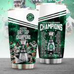 Saskatchewan Roughriders 2025 Grey Cup Champions Tumbler Cup – TANTN18943