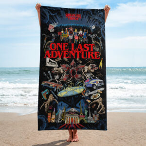 Stranger Things Rectangle Beach Towel - TANTN18987