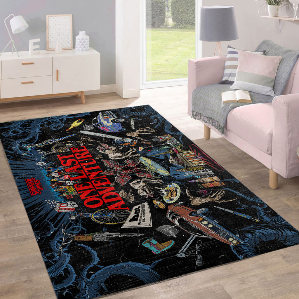 Stranger Things Rectangular Rug – TANTN18997 | Gifnestbuys