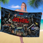 Stranger Things Rectangle Beach Towel - TANTN18998