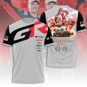 Toyota Gazoo Racing WRT 2025 World Rally Champions 3D Apparel - TANTN19003