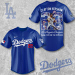 Los Angeles Dodgers x Clayton Kershaw Baseball Jersey - TMTHU1891