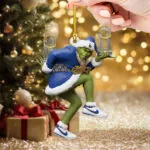 The Grinch x Los Angeles Dodgers Custom Shape 2-sided Acrylic Ornament – TMTHU2303