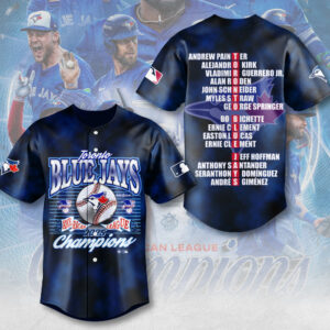 Toronto Blue Jays 2025 American League Champions Baseball Jersey - MAITM13738
