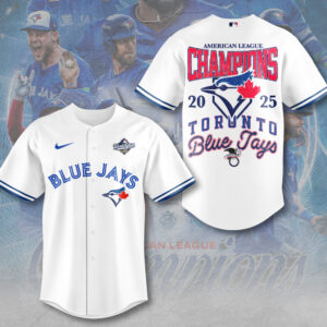 Toronto Blue Jays 2025 American League Champions Baseball Jersey - MAITM13756