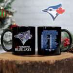 Toronto Blue Jays 2025 American League Champions Ceramic Mug - HOATT14594