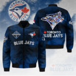 Toronto Blue Jays 2025 American League Champions 3D Bomber Jacket - HOATT14753