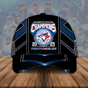 Toronto Blue Jays 2025 American League Champions Classic Cap - HOATT14527
