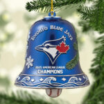 Toronto Blue Jays 2025 American League Champions Custom Shape 2-sided Acrylic Ornament – MAITM13867