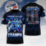 Toronto Blue Jays 2025 American League Champions 3D Apparel - HOATT14620