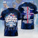 Toronto Blue Jays 2025 American League Champions 3D Apparel - MAITM13710