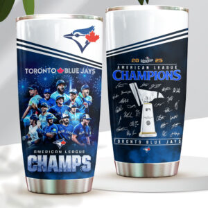 Toronto Blue Jays 2025 American League Champions Tumbler Cup - HOATT14797