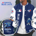 Toronto Blue Jays 2025 American League Champions Varsity Jacket – HOATT14677
