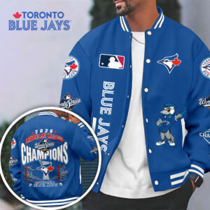 Toronto Blue Jays 2025 American League Champions Varsity Jacket - HOATT14790
