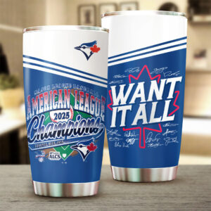 Toronto Blue Jays  2025 American League Champions Tumbler Cup - TANTN18580