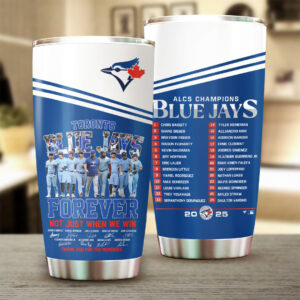 Toronto Blue Jays WinCraft 2025 American League Champions Tumbler Cup - TANTN18645