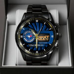 Toronto Blue Jays World Series 2025 Black Stainless Steel Watch - TANTN18662
