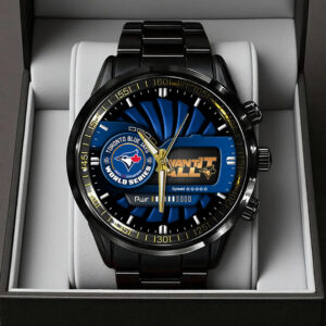 Toronto Blue Jays World Series 2025 Black Stainless Steel Watch - TANTN18662