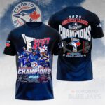 Toronto Blue Jays 2025 American League Champions 3D Apparel – HOATT14573
