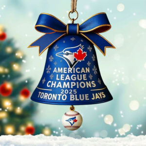 Toronto Blue Jays Custom Shape 2-sided Acrylic Ornament – TMTHU1935