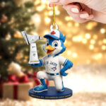 Toronto Blue Jays Custom Shape 2-sided Acrylic Ornament – TMTHU2160