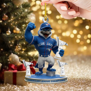 Toronto Blue Jays Custom Shape 2-sided Acrylic Ornament – TMTHU2261