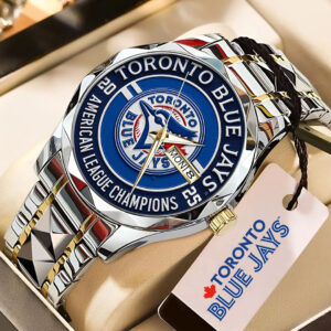 Toronto Blue Jays Alloy Luxury Quartz Watch - TMTHU2192
