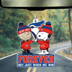 Toronto Blue Jays Custom shape 2-sided Acrylic Car Ornament - TANTN18703