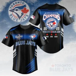 Toronto Blue Jays 2025 American League Champions Baseball Jersey - HOATT14814