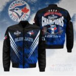 Toronto Blue Jays 2025 American League Champions 3D Bomber Jacket – HOATT14626