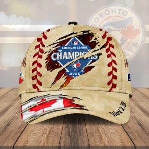 Toronto Blue Jays 2025 American League Champions Classic Cap - HOATT14631