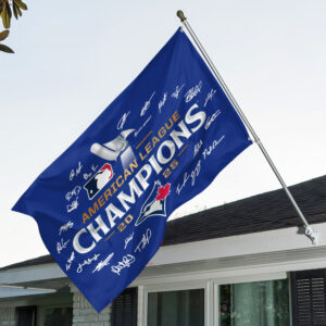 Toronto Blue Jays 2025 American League Champions 3D Double-side House Flag - HOATT14308
