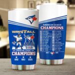 Toronto Blue Jays 2025 American League Champions Tumbler Cup - HOATT14627