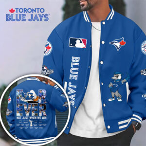 Toronto Blue Jays 2025 American League Champions Varsity Jacket - HOATT14832