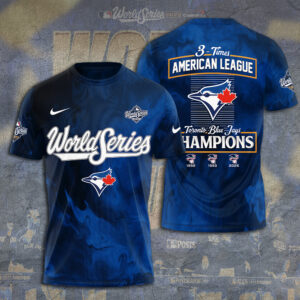 Toronto Blue Jays  2025 American League Champions 3D Apparel - TANTN18262