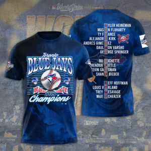 Toronto Blue Jays WinCraft 2025 American League Champions 3D Apparel – TANTN18585