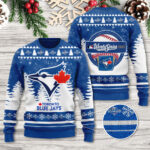 Toronto Blue Jays WinCraft 2025 American League Champions Ugly Sweater – TANTN18967