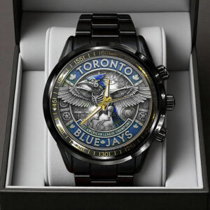 Toronto Blue Jays World Series 2025 Black Stainless Steel Watch - TANTN18634