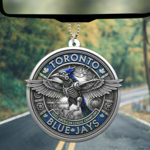 Toronto Blue Jays World Series 2025 Custom shape 2-sided Acrylic Car Ornament - TANTN18658