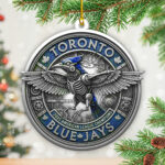 Toronto Blue Jays World Series 2025 Custom Shape 2-sided Acrylic Ornament – TANTN18659