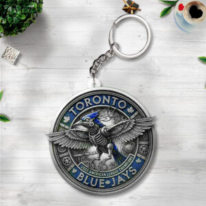 Toronto Blue Jays World Series 2025 Custom Shape 2-sided Keychain - TANTN18660