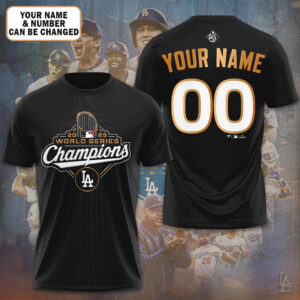 Personalized Los Angeles Dodgers 3D Apparel - GNE4615